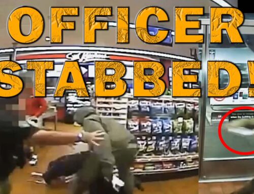 Officer Stabbed In The Neck By Unsuspecting Knifeman On Video – LEO Round Table S09E77