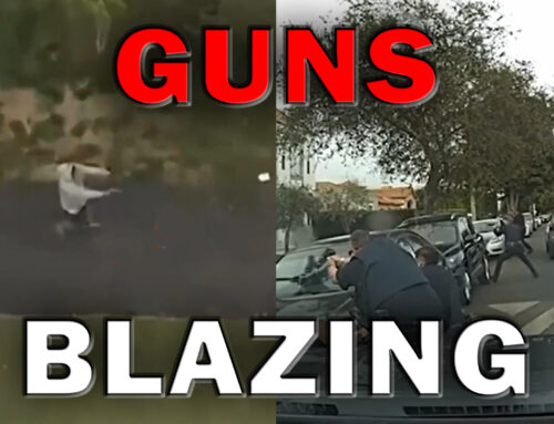 Bad Guy Comes Out Blazing With Two Guns Against An Army Of Cops On Video! LEO Round Table S10E08