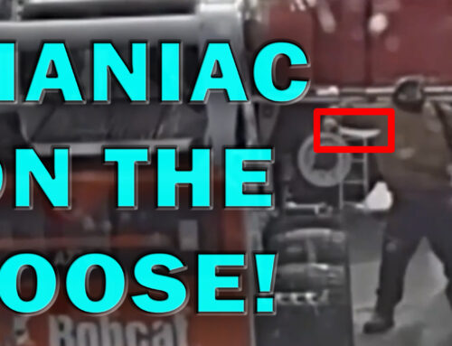 Bank Robber Loses It On Cops And Civilians With Large Machete On Video! LEO Round Table S10E37
