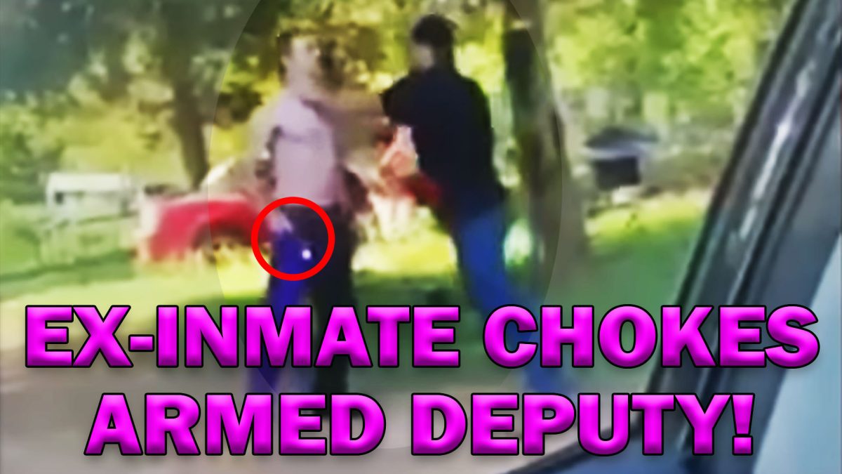 Ex Inmate Chokes Armed Off Duty Corrections Deputy On Video Leo Round Table S07e37c Leo Round 8160